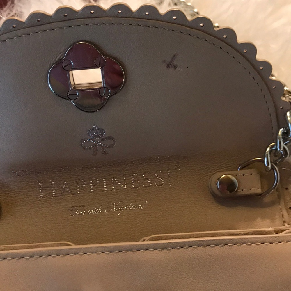 My Flat In London crossbody leather wallet - Picture 3 of 4